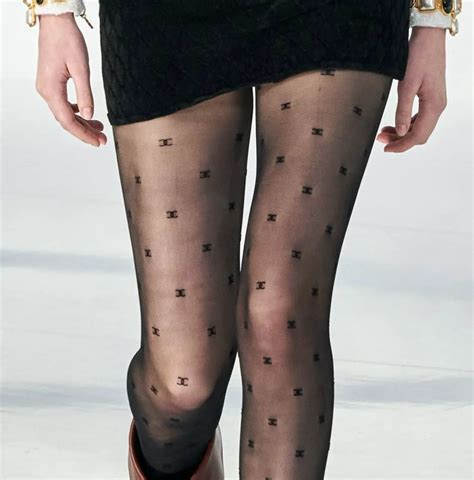 chanel women's tights|chanel stockings.